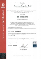 ISO 22000 2018